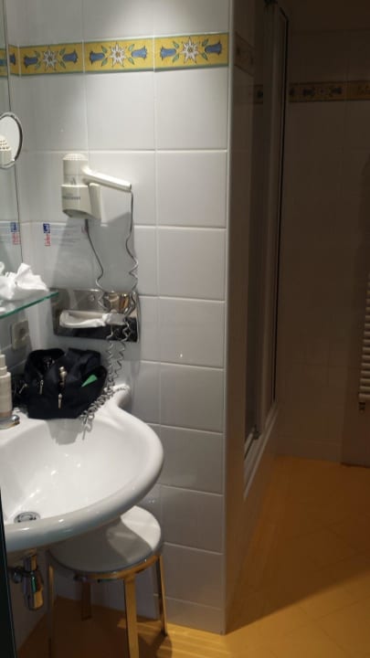 Badezimmer Hotel Edelweiss