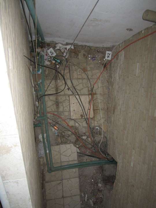 Hinter der Küche Crystal Beach Hotel & Aquapark