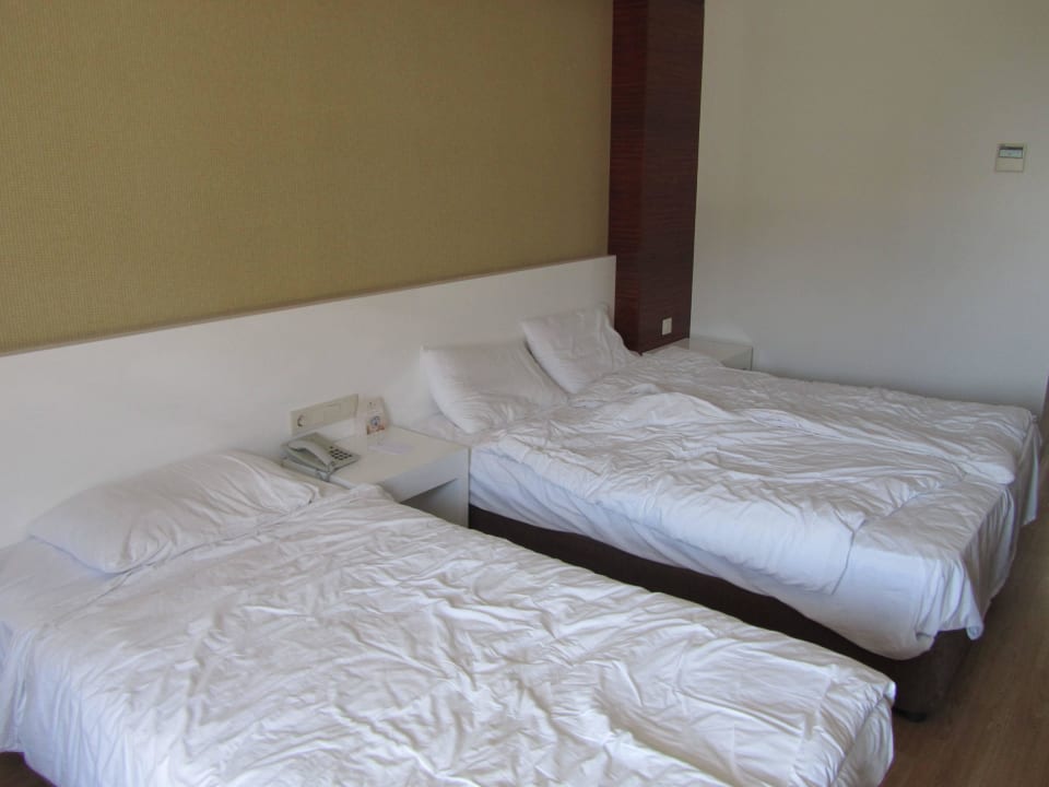 Einzel - und Doppelbett im Zimmer Seaden Sea World Resort & Spa