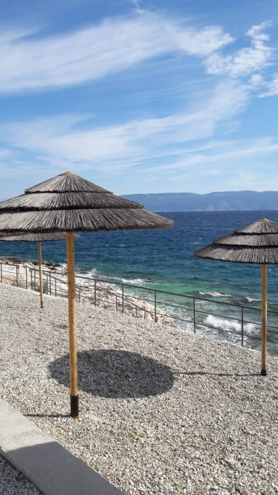 Strand im Oktober Valamar Sanfior Hotel & Casa