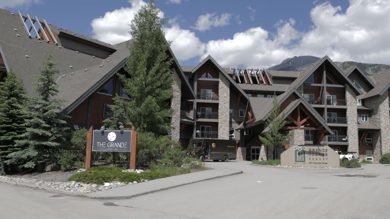 Außenansicht Apartments Grande Rockies Resort