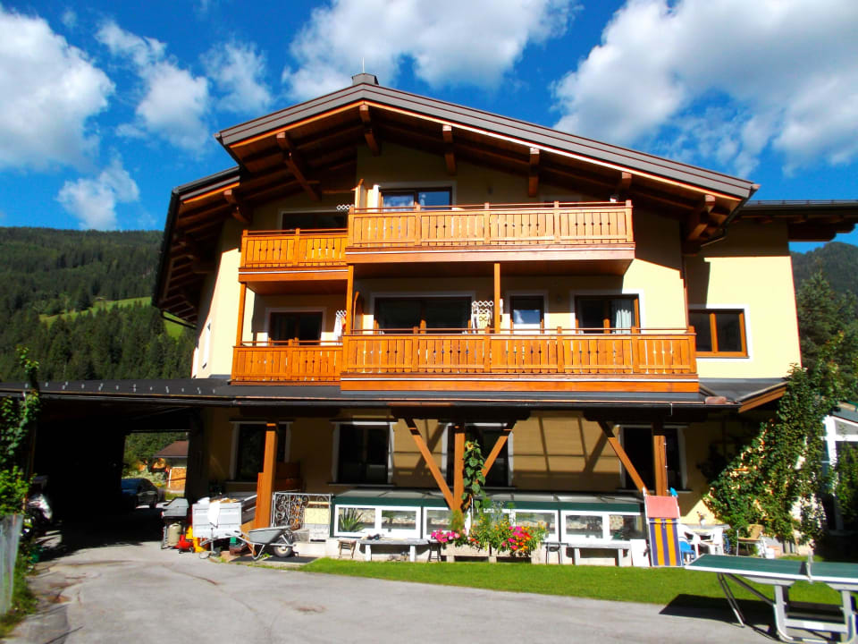 Ansicht vom Innenhof Hotel Ennskraxblick