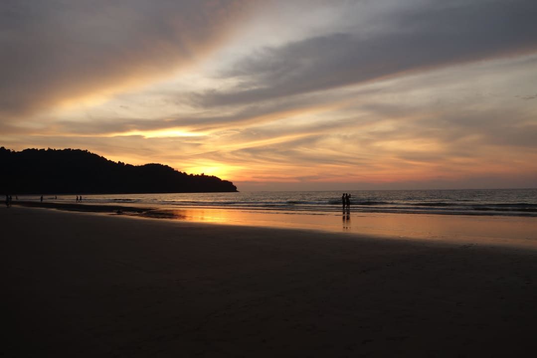 Sonnenuntergang  Hotel Nexus Resort Karambunai