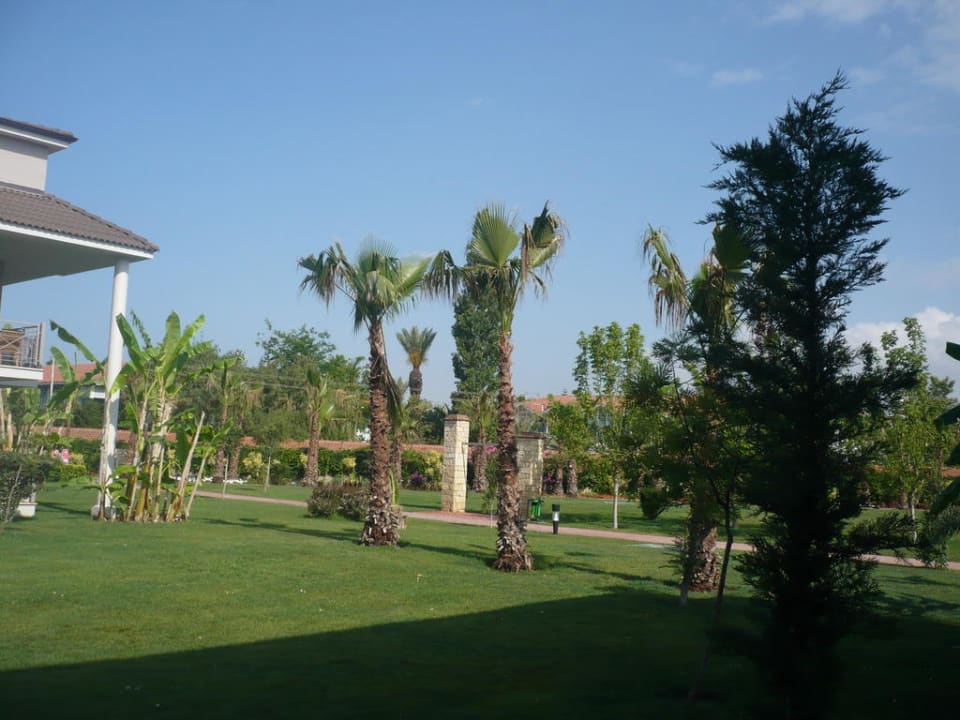 Gepflegte Gartenanlage Sunis Elita Beach Resort & Spa