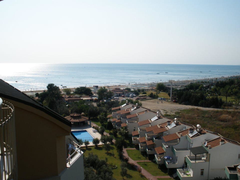 Ausblick vom Balkon Side Sun Hotel