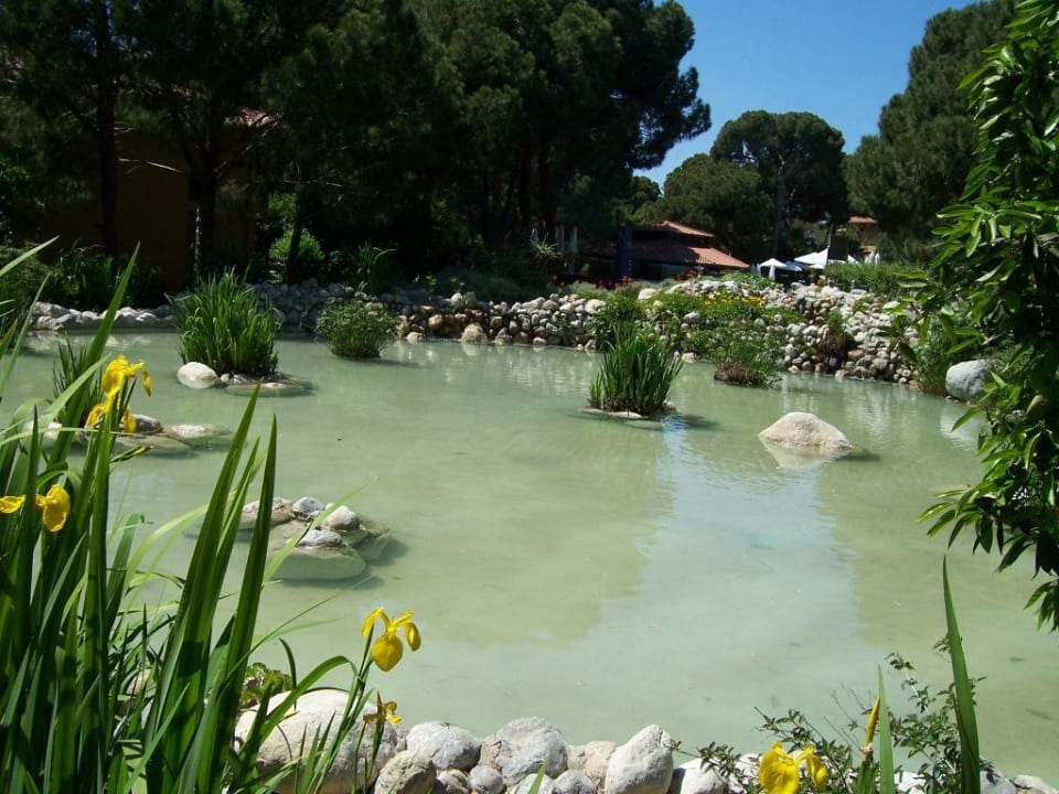 Lake in village area Asteria Family Belek