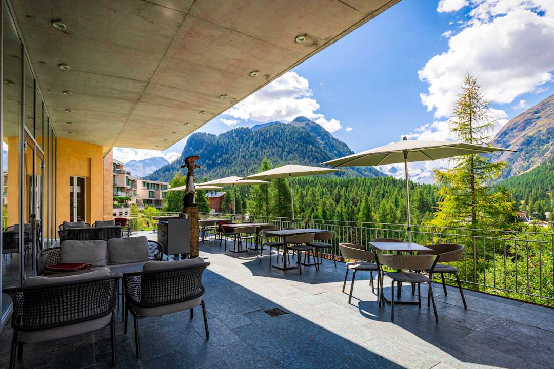 Ausblick Hotel Saratz