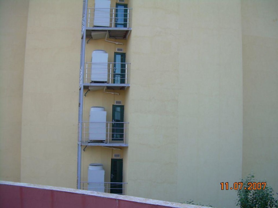 Ausblick von Zimmer 524 Hotel Mena Palace