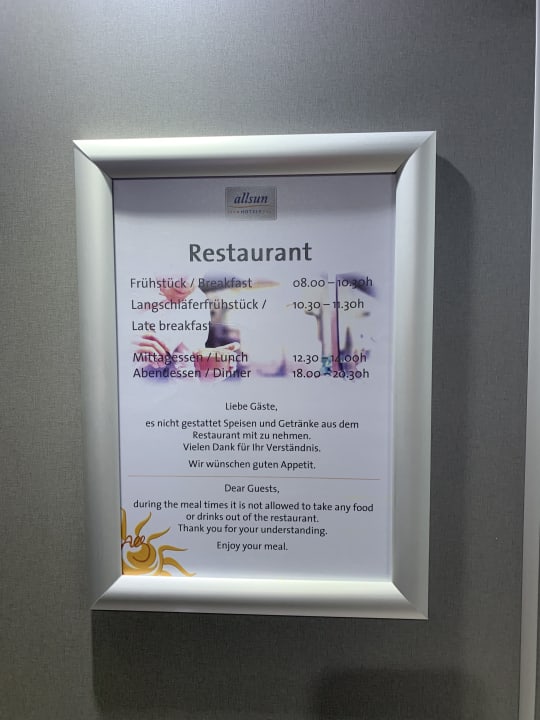 Gastro allsun Hotel Cristóbal Colón