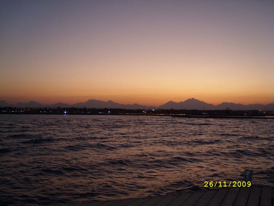 Sonnenuntergang von der Marina Pickalbatros Dana Beach Resort - Hurghada