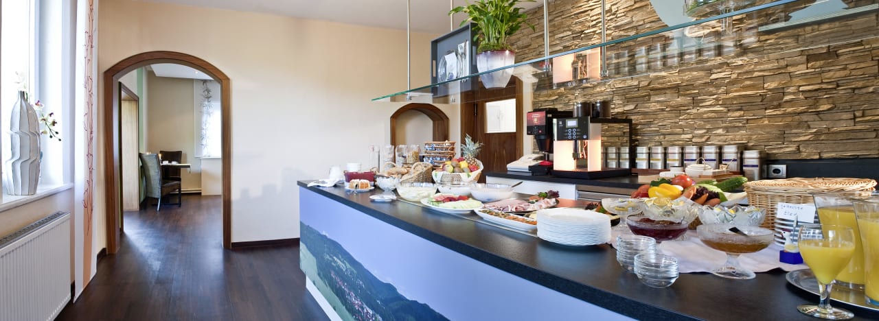 Frühstücksbüffet Hotel Am Kurpark