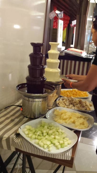 Fontaine de chocolat Hotel Botanik Platinum