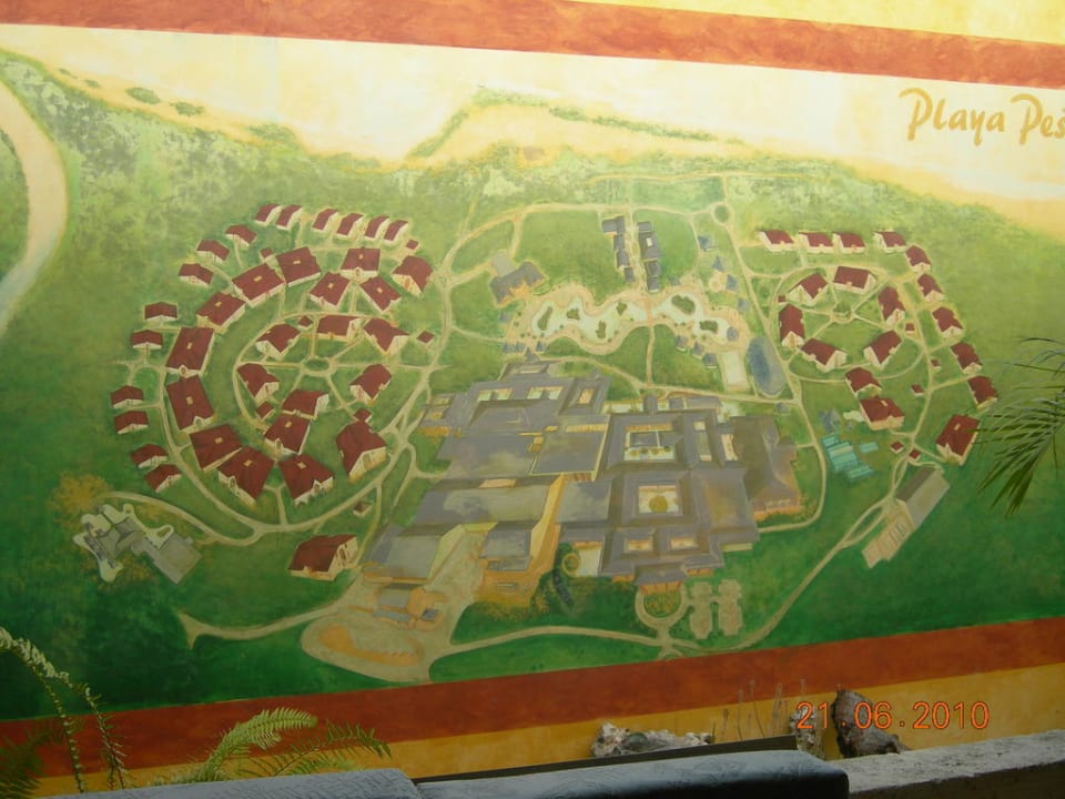 Anlage des Hotels im Überblick Hotel Playa Pesquero