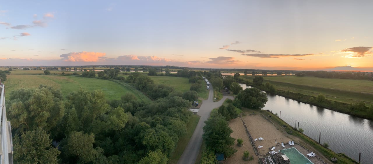 Ausblick Hotel Dömitzer Hafen