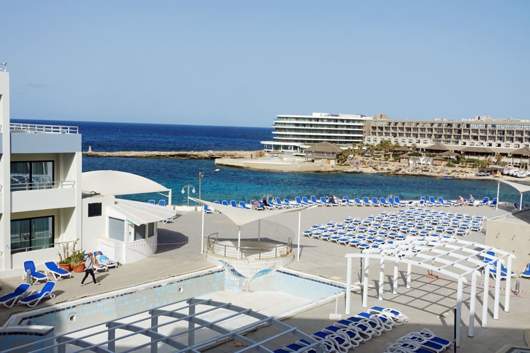 Blick vom Balkon des Zimmers 331 Riviera Spa Resort - Adults Only