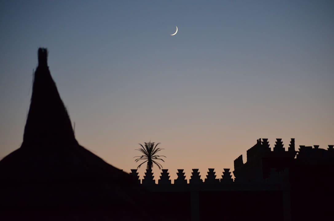 Zachód słońca Pickalbatros Alf Leila Wa Leila Resort - Neverland Hurghada