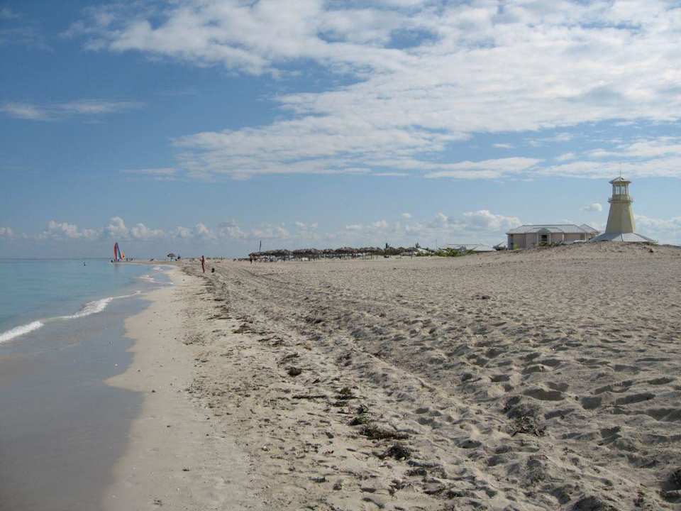 Blick am Strand nach rechts Iberostar Origin Playa Alameda