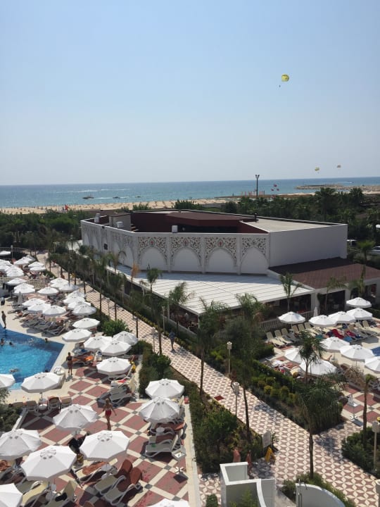 Meerblick von Balkon Royal Taj Mahal Hotel