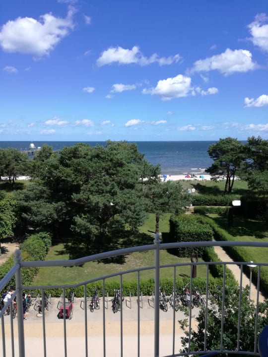 Ausblick Kleine Strandburg Zinnowitz