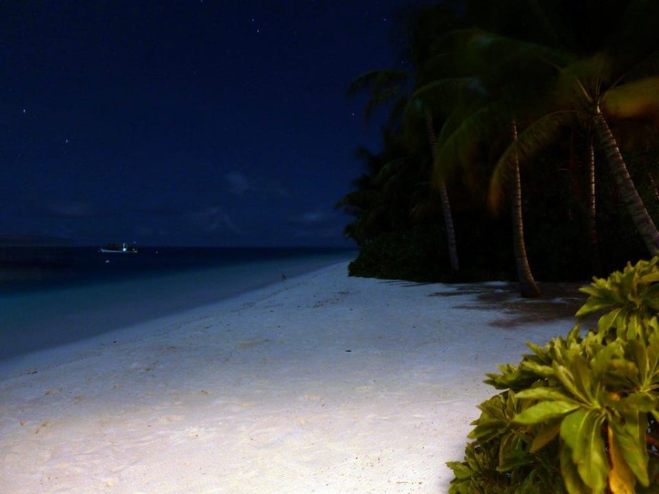 Nachtmotiv Conrad Maldives Rangali Island