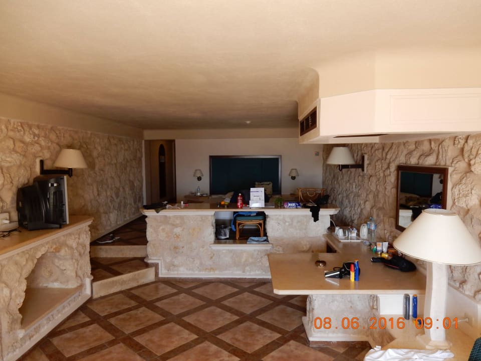 Von der Terrasse aus Pickalbatros Citadel Resort