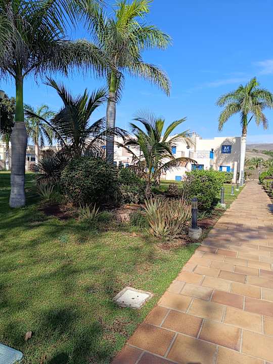 Außenansicht Playa Feliz Apartments