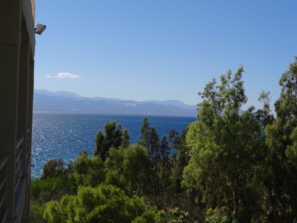 View from hotel (not sea view room) Hotel Pappas