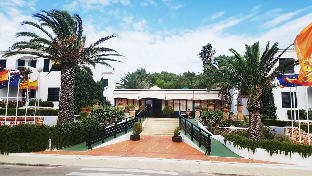 Eingang Playa Parc Apartments
