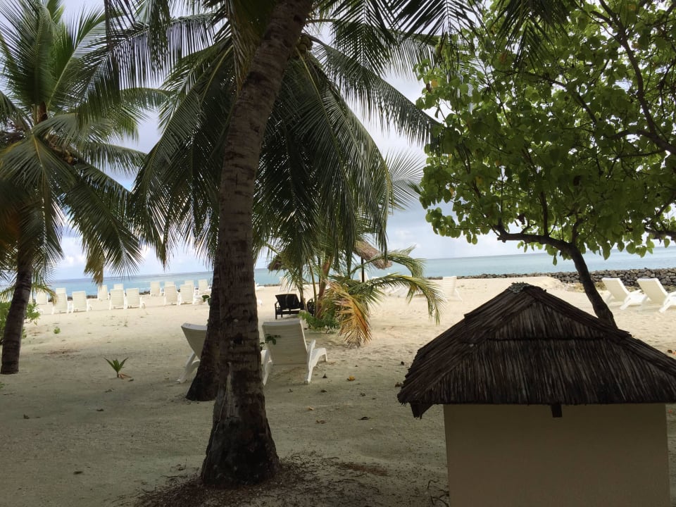 Dieseltanke am Bungalow 381, aufpassen Summer Island Maldives