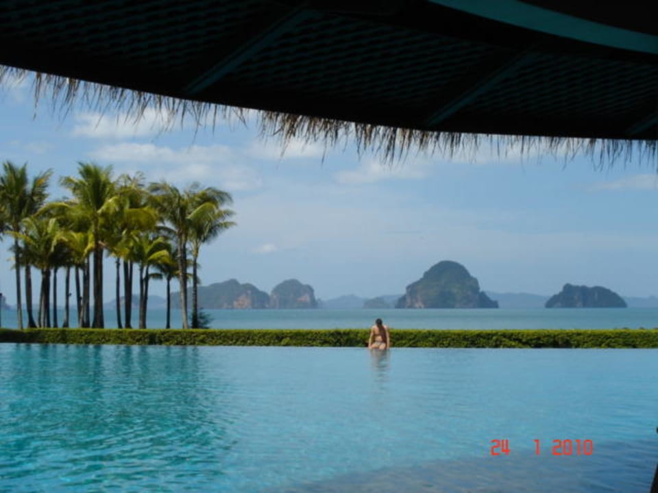 Blick von der Poolbar Phulay Bay, a Ritz Carlton Reserve