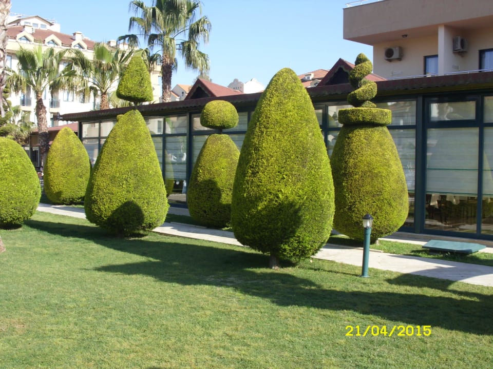 Gartenstrukturen Grand Seker Hotel