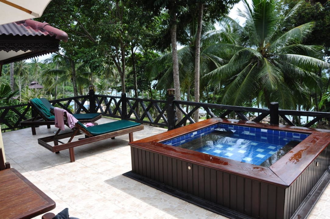 Kleiner Pool auf der Terrasse Koh Kood Beach Resort