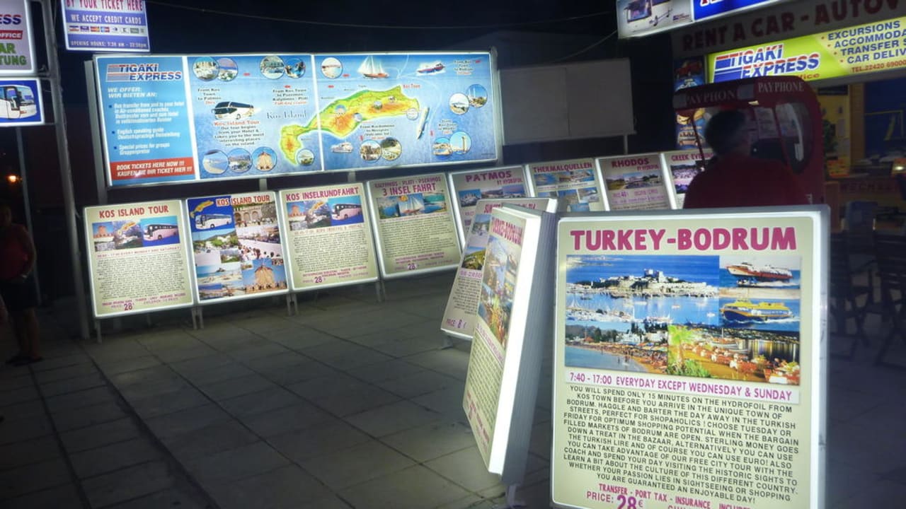 Ausflugsangebote Hotel Tigaki Beach