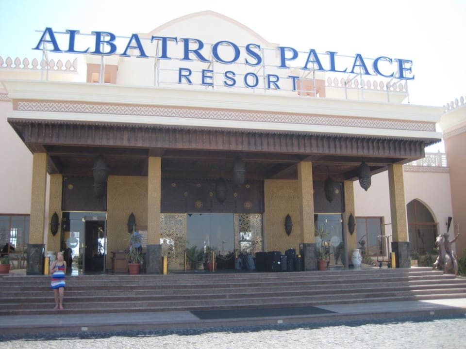 Eingang Pickalbatros Palace Resort