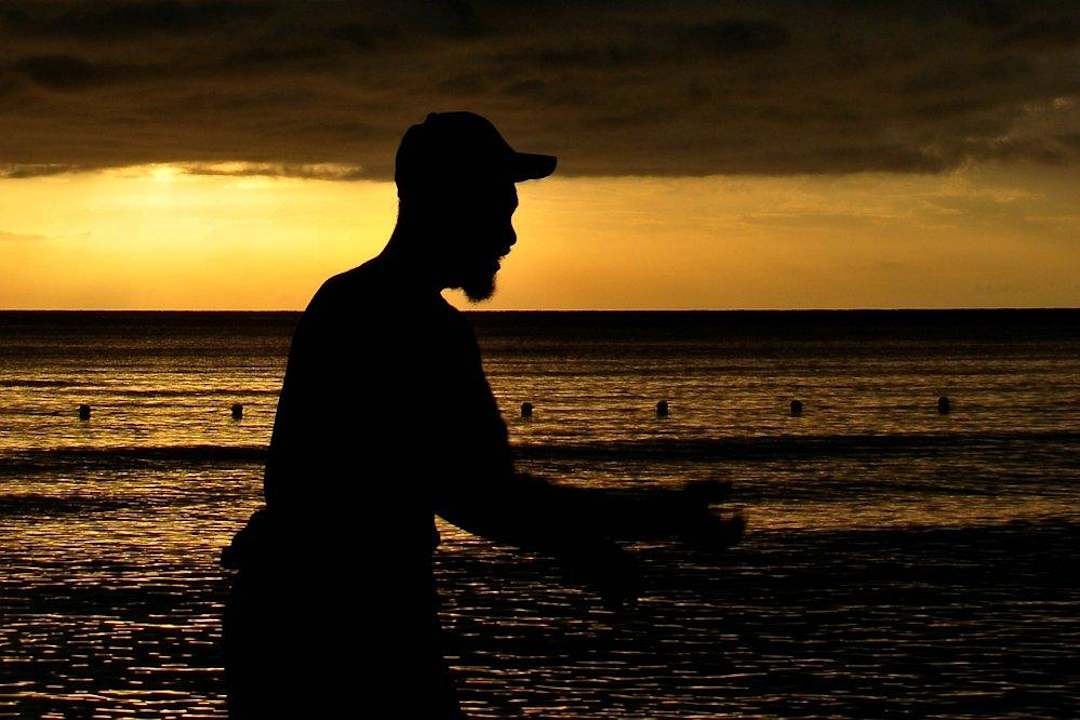 Meditation am Strand Hotel Grand Pineapple Beach Negril