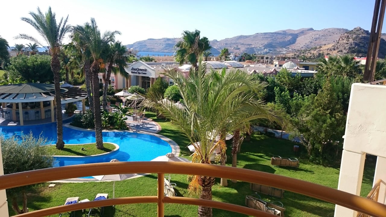 Der Blick am Morgen... Atrium Palace Thalasso Spa Resort & Villas