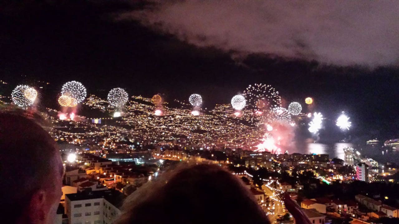 Silvesterfeuerwerk Hotel Madeira Panoramico