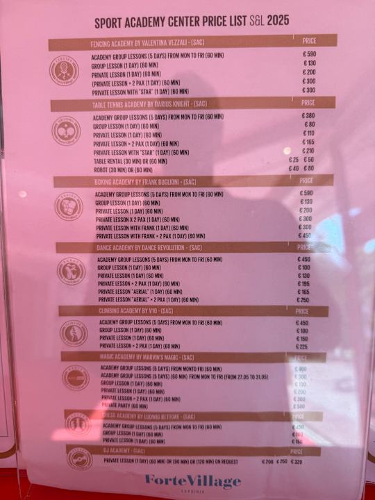 Sport & Freizeit Forte Village - Hotel Le Palme