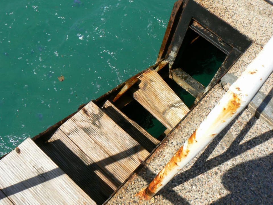 Ansichten vom Bootssteg Pharaoh Azur Resort