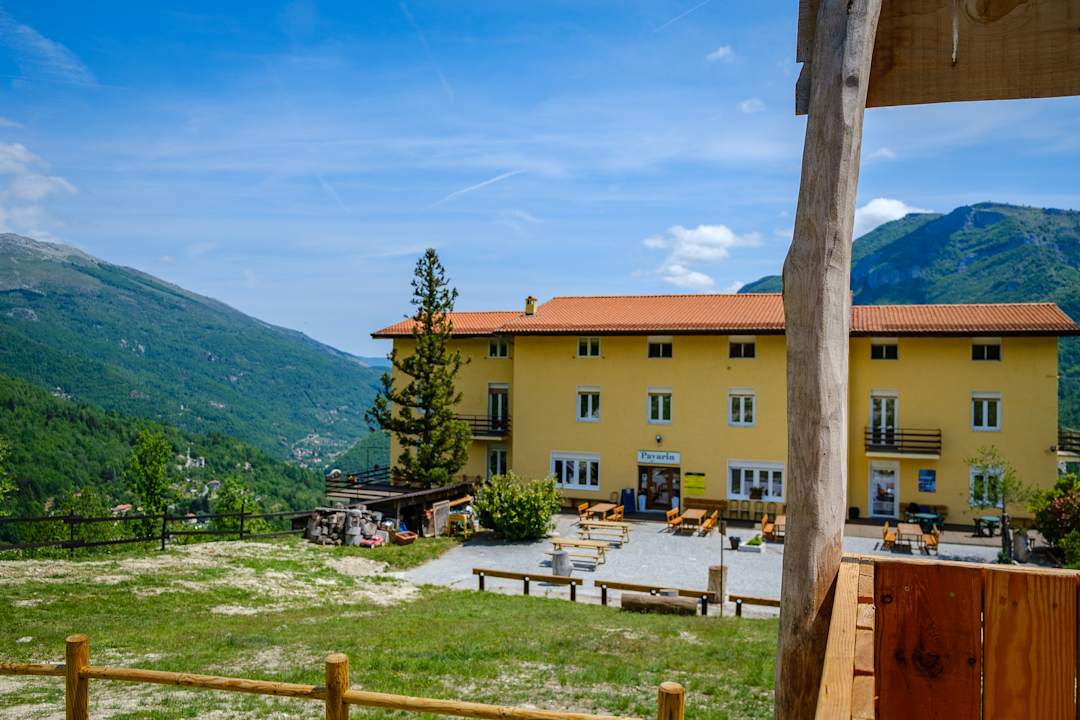 Außenansicht Albergo Hotel Payarin