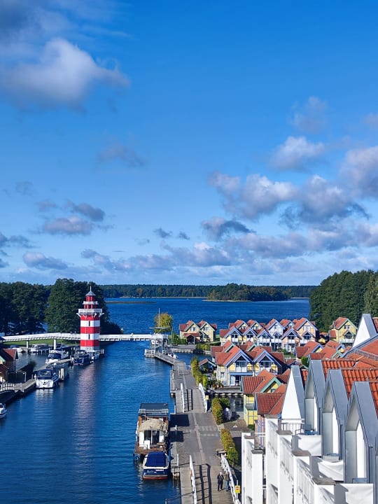 Ausblick Precise Resort Hafendorf Rheinsberg