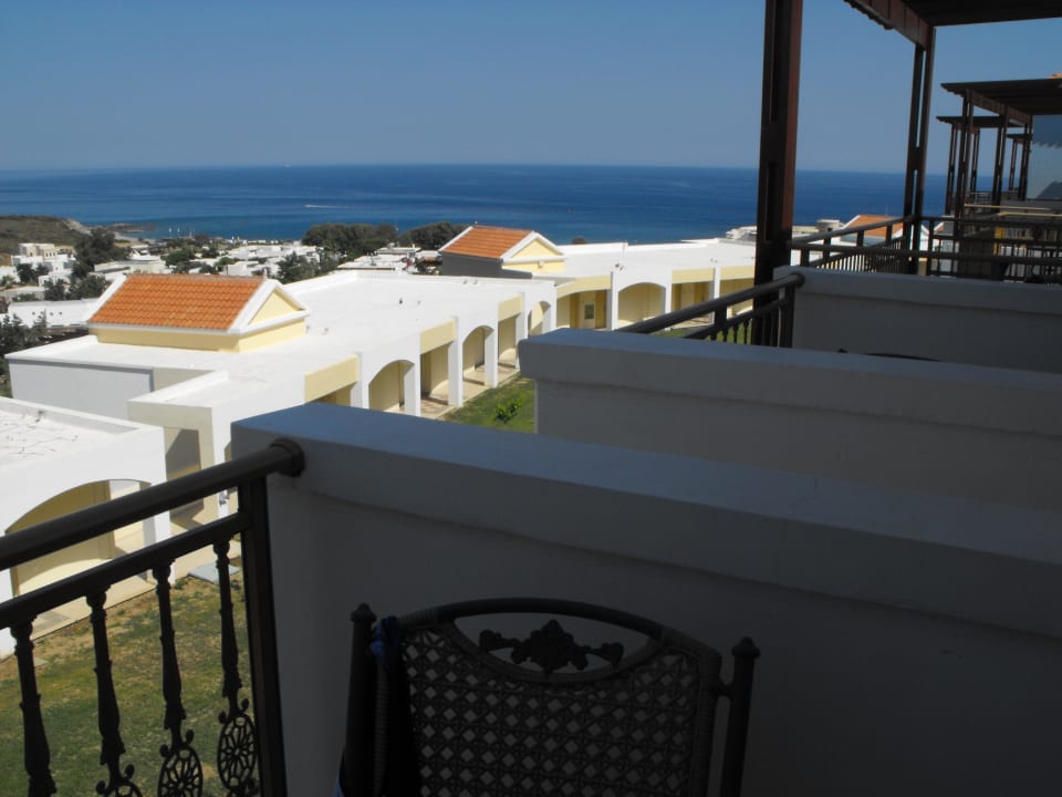 Blick vom Zimmer zum Meer Lindos Imperial Resort & Spa