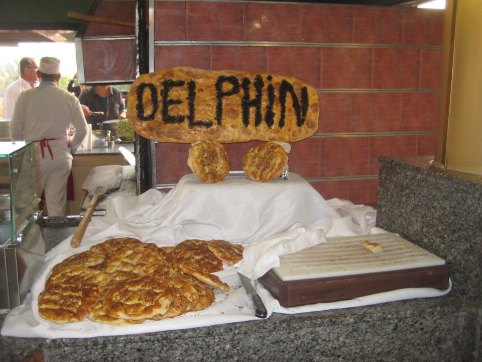 Fladenbrot abends am Buffet Delphin Deluxe Resort