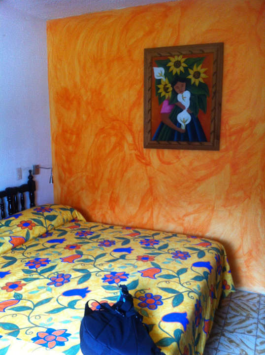 Cama king Hotel Posada De Roger