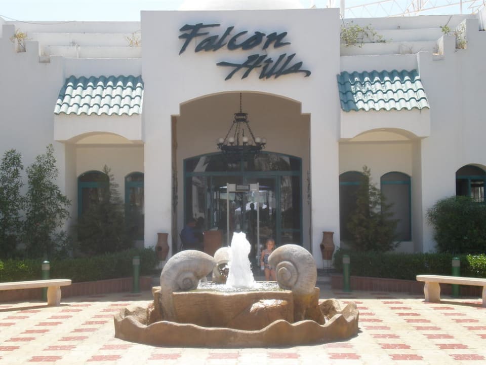Eingangsbereich Hotel Falcon Hills