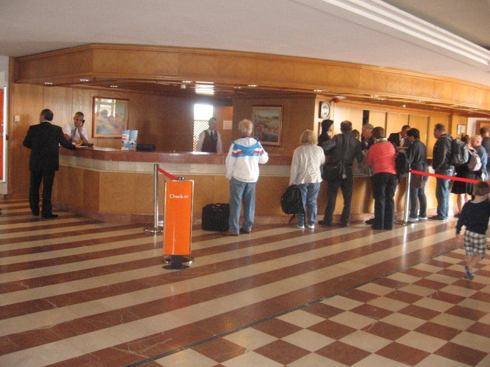 Recepcja Hotel Riu Oliva Beach - Hotel