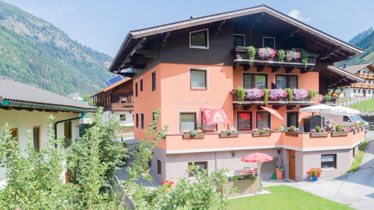 Außenansicht Frühstückspension Sonnblickhof
