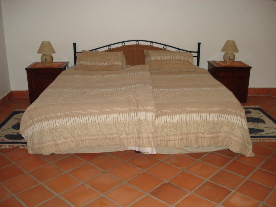 Blick aufs Bett Ocean House Swakopmund