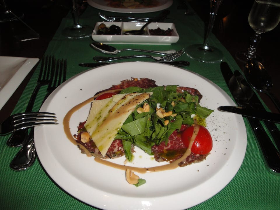 Vorspeise beim Italiener Diamond Excellence Resort & Spa