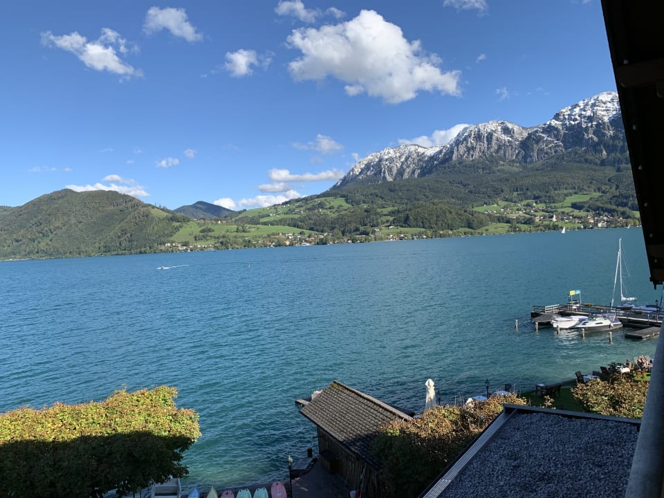 Ausblick Hotel Stadler am Attersee